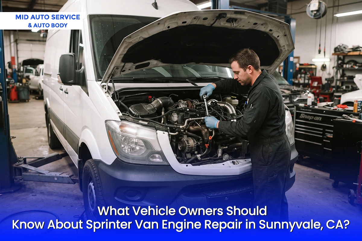 Sprinter Van Engine Repair in Sunnyvale